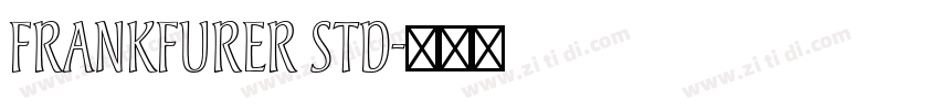 Frankfurer std字体转换
